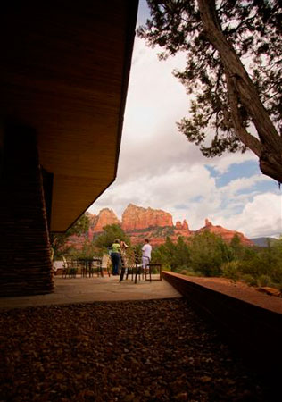 A restored Howard Madole Home on Apache Drive in Sedona, 2009